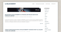 Desktop Screenshot of lablackberry.com
